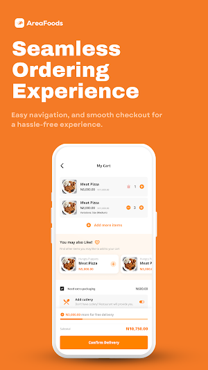 AreaFoods - Order, Eat, Enjoy Screenshot 3