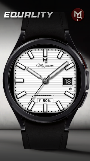 EQUALITY - Analog Watch face Screenshot 0