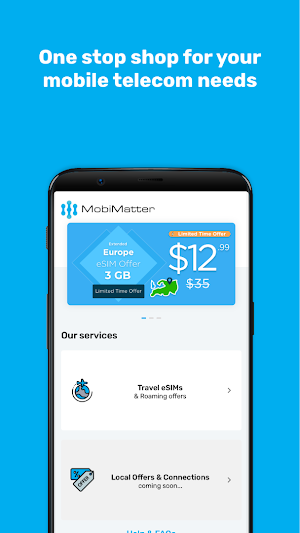 MobiMatter: eSIM Store Screenshot 0