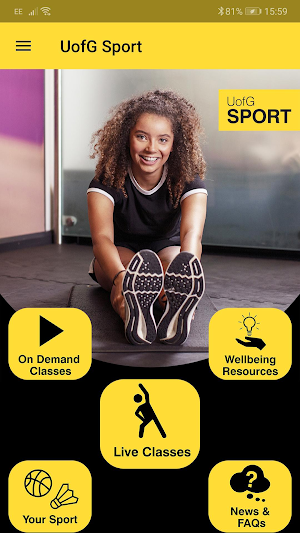 UofG Sport Screenshot 0
