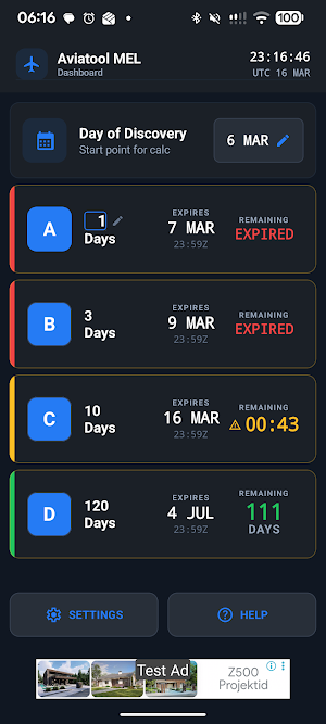 MEL Expire Date calculator Screenshot 1