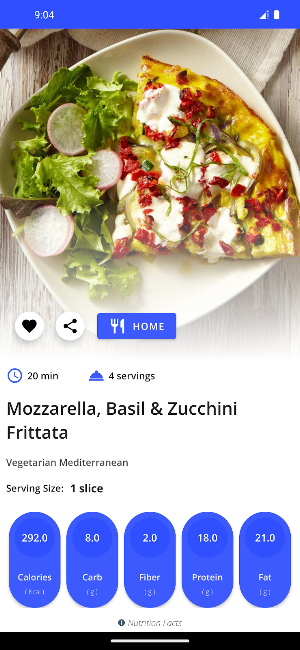 Mediterranean Diet Recipes:VEG Screenshot 2