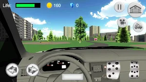 Lada Priora Tinted Simulator Screenshot 2