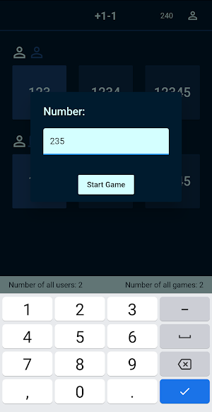 +1-1 Screenshot 3