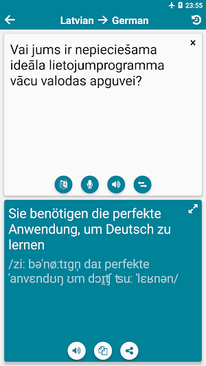 Latvian - German Screenshot 2