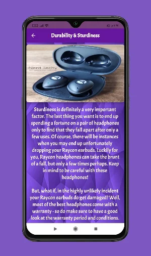 Raycon Fitness Earbuds guide Screenshot 1