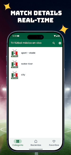 TV fútbol méxico en vivo Screenshot 1