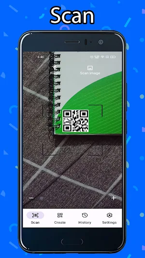 QR Code Scanner-Generator Screenshot 0