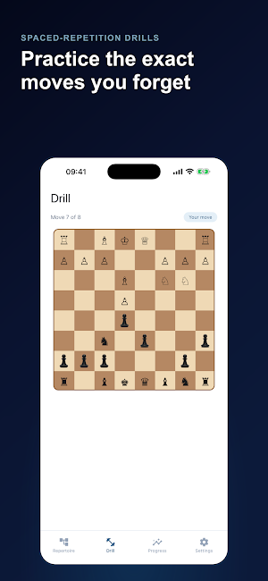 Chess Opening Trainer: Drills Screenshot 2