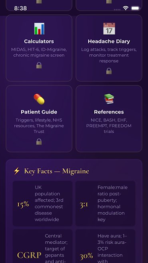 Migraine Complete Screenshot 1