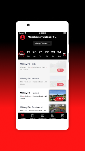 Manchester Outdoor Fitness Screenshot 2