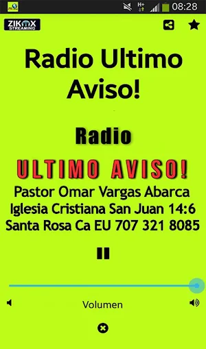 Radio Ultimo Aviso Screenshot 0