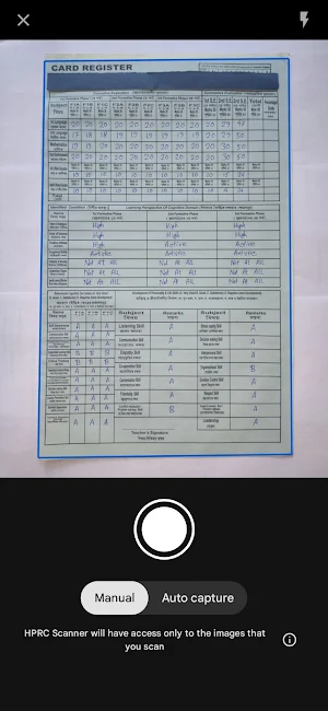 HPRC Scanner Screenshot 1