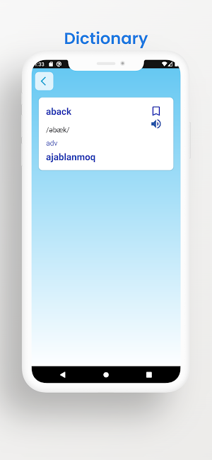 English-Uzbek Dictionary Screenshot 2
