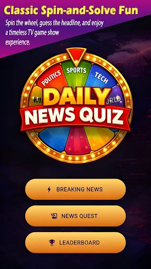 Daily news quiz Screenshot 0