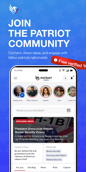 Patriot Social Screenshot 0