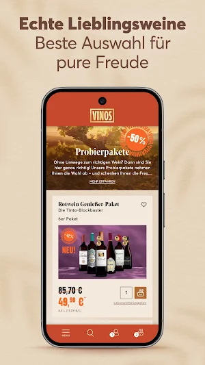 VINOS - Wein mobil kaufen Screenshot 3