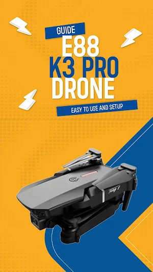 E88 K3 Pro Drone App Hint Screenshot 3