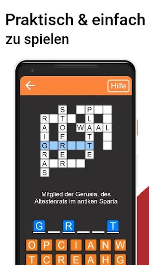 Kreuzworträtsel Deutsch kostenlos Screenshot 1