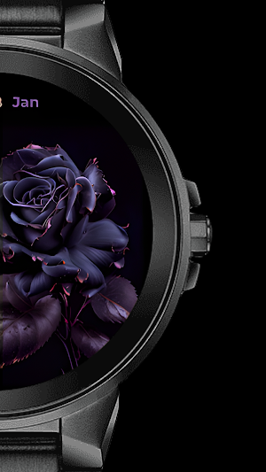 Golden Rose - Watch Face Screenshot 2