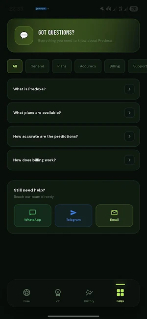 Predoxa Tips Screenshot 2