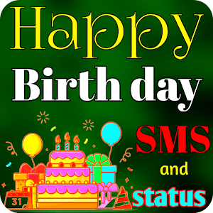 Happy birthday sms Screenshot 0