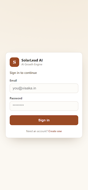 SolarLead AI Screenshot 0