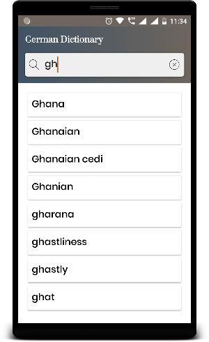 German English Translator - Free German Dictionary Screenshot 3