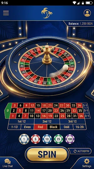 Palms Bet Screenshot 1