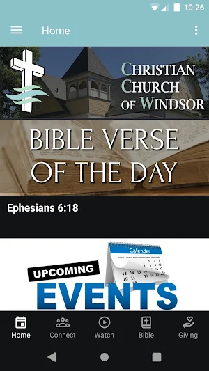1st Christian Church Windsor Screenshot 0