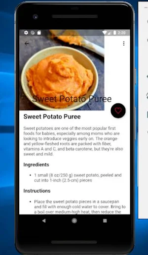 Easy Homemade Baby Food Ideas Screenshot 3