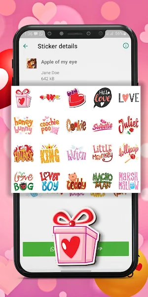 love writes stickers for WASti Screenshot 2
