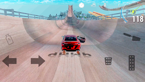 Mega Ramp - Car Crashing Stunt Screenshot 1