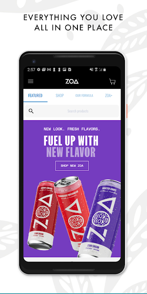 ZOA Energy Screenshot 1