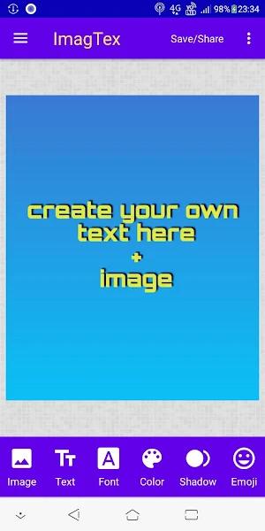 ImagTex - Text On Photos Screenshot 0