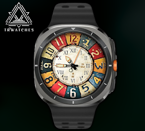 American Old Plate Watch Face Screenshot 3