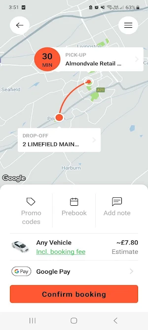 Smart Cabs / Taxi Near Me Screenshot 2