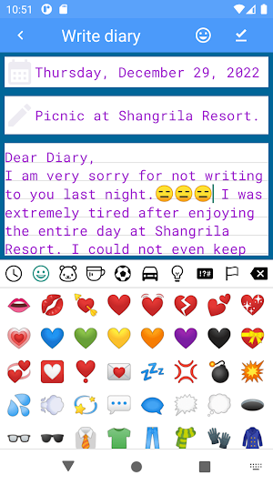 Diary - Note book Screenshot 0