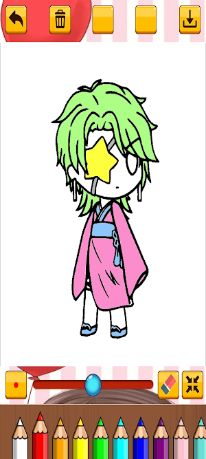 Coloring Manga and Anime Screenshot 1