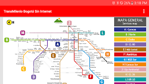 TransMilenio Bogotá (Sin Internet) Screenshot 0
