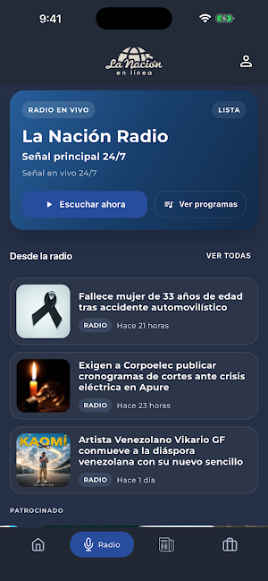 La Nación en línea Screenshot 0