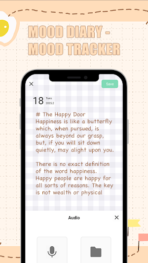 Mood Diary - Mood Tracker Screenshot 1