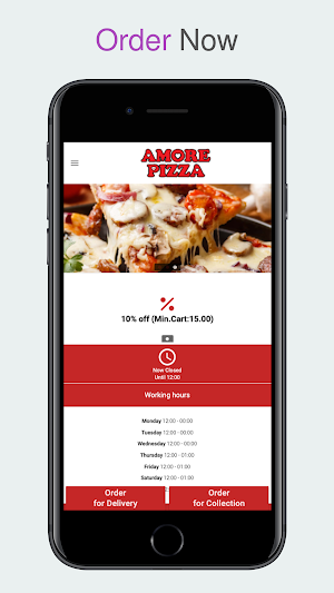 Amore Pizza Screenshot 2