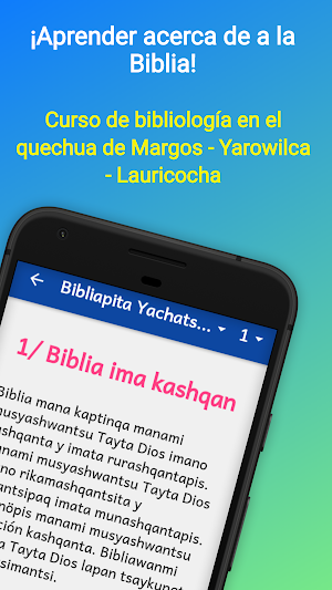 Bible Intro Course Margos Quechua [qvm] Screenshot 0