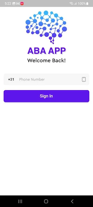 ABA App Screenshot 1