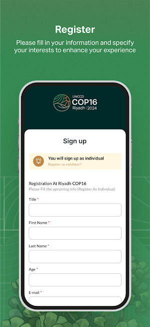 COP16 RIYADH Screenshot 2