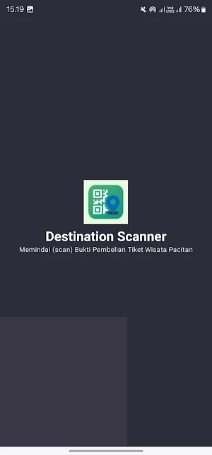Tiket Pacitan Scanner Screenshot 0