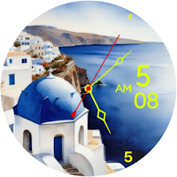 Greek Seaside Village