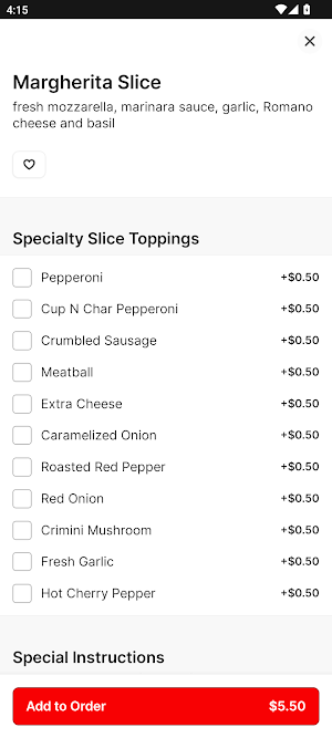 Delray Pizza Screenshot 3