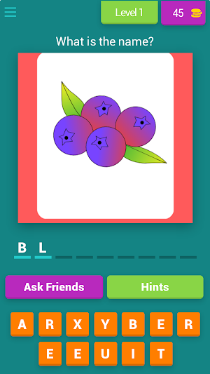 VEGETABLES AND FRUITS QUIZ screenshot 5